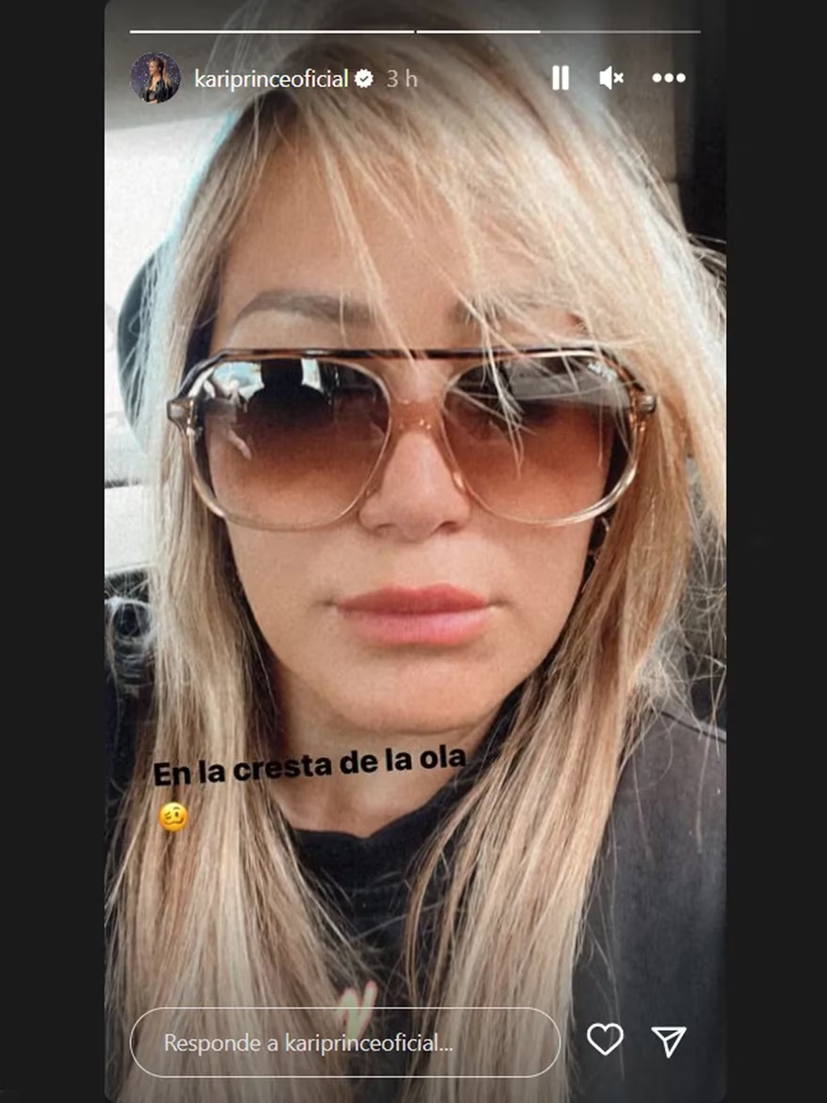 Karina La Princesita se sinceró en las redes.