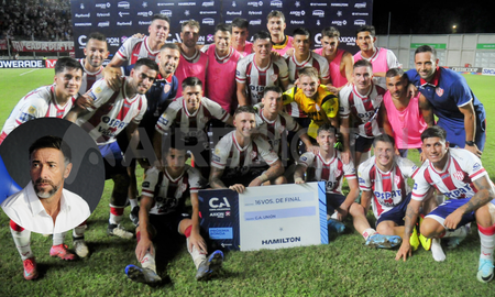 Unión ganó en Copa Argentina y el Kily González lo celebró. Unión ganó en Copa Argentina y el Kily González lo celebró.