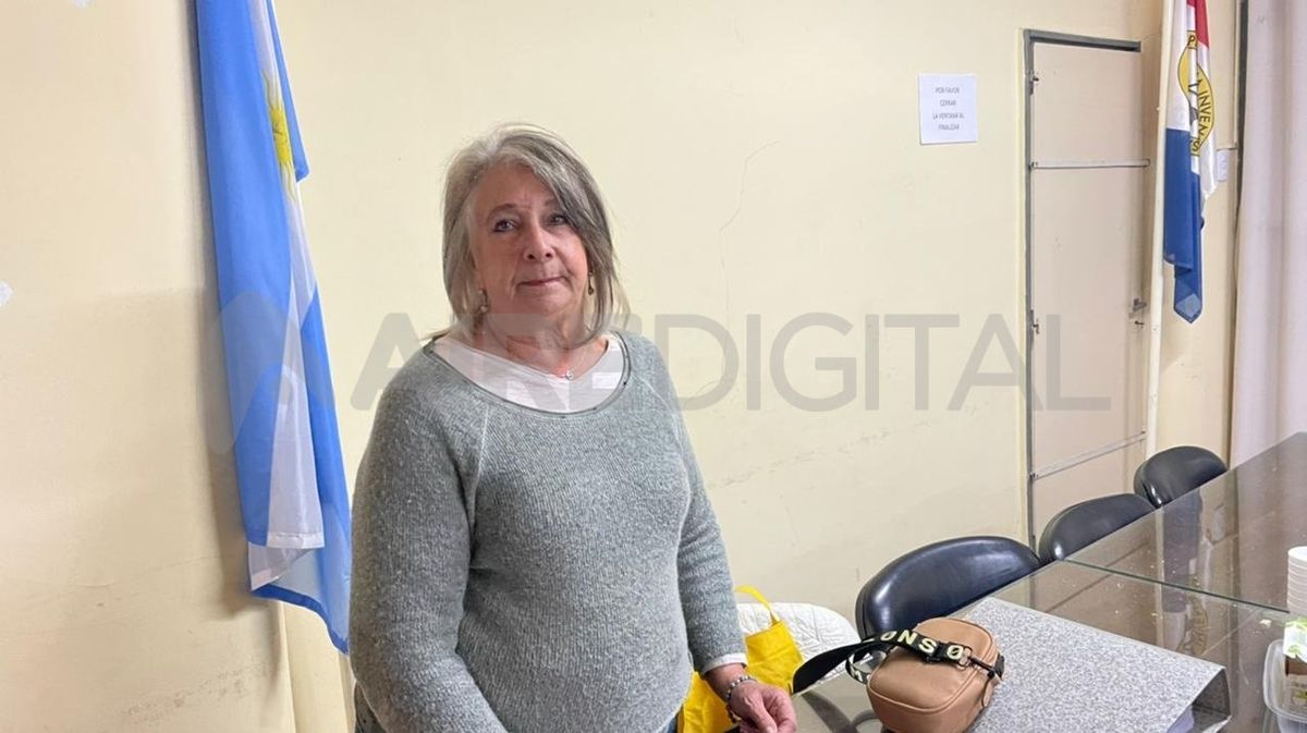 Susana Spizzamiglio, presidenta de la vecinal Fomento 9 de Julio.