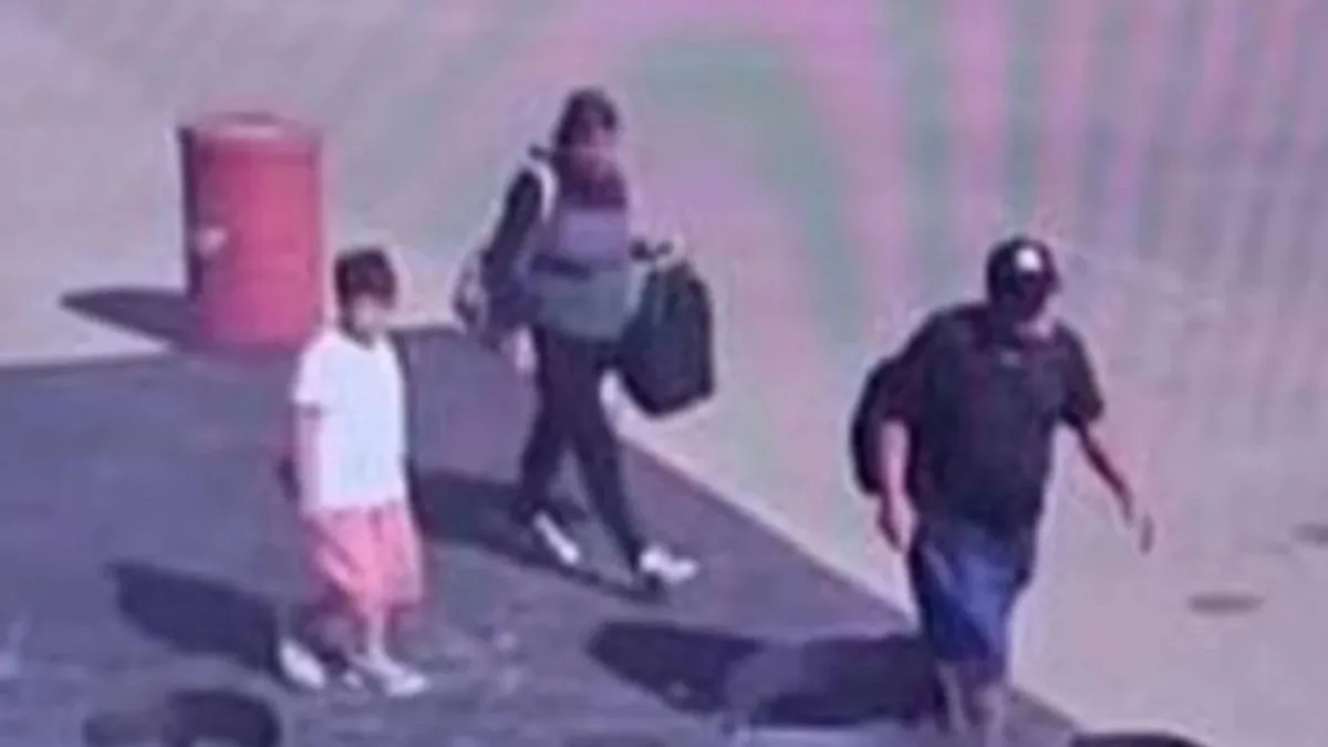 La imagen de Gianluca junto a sus padres en la provincia de Entre Ríos. (Foto: captura). 