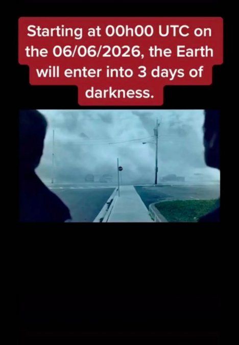 El viajero, que prefirió mantener su identidad en reserva, dio algunos consejos para poder pasar esas 72 horas de penumbra en La Tierra. 