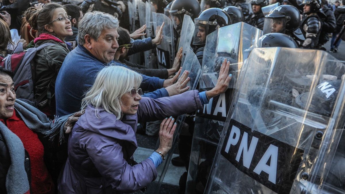 A qué hora es la marcha de los jubilados en el Congreso hoy, miércoles 19 de marzo