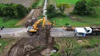 La Provincia realizó el arreglo provisorio de la Ruta Nacional 34 y se rehabilitó el tránsito
