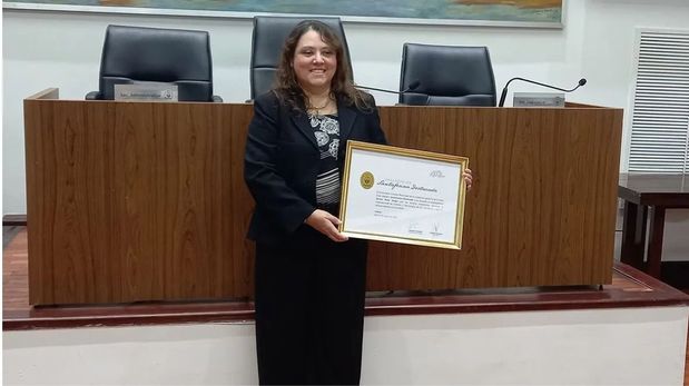 En mayo de 2023, el Concejo Municipal de Santa Fe la distinguió como santafesina destacada por su aporte a la ciencia.