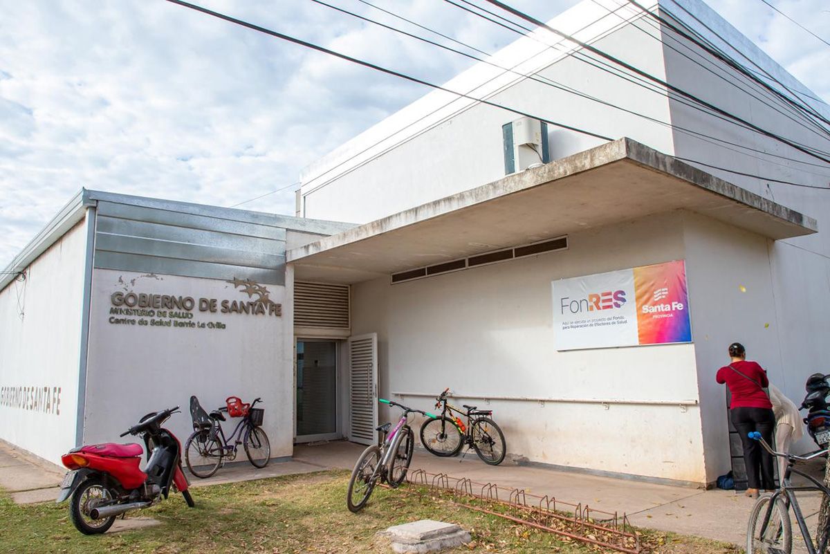 En Esperanza, se habilitaron mejoras en el Centro de Salud del barrio La Orilla.