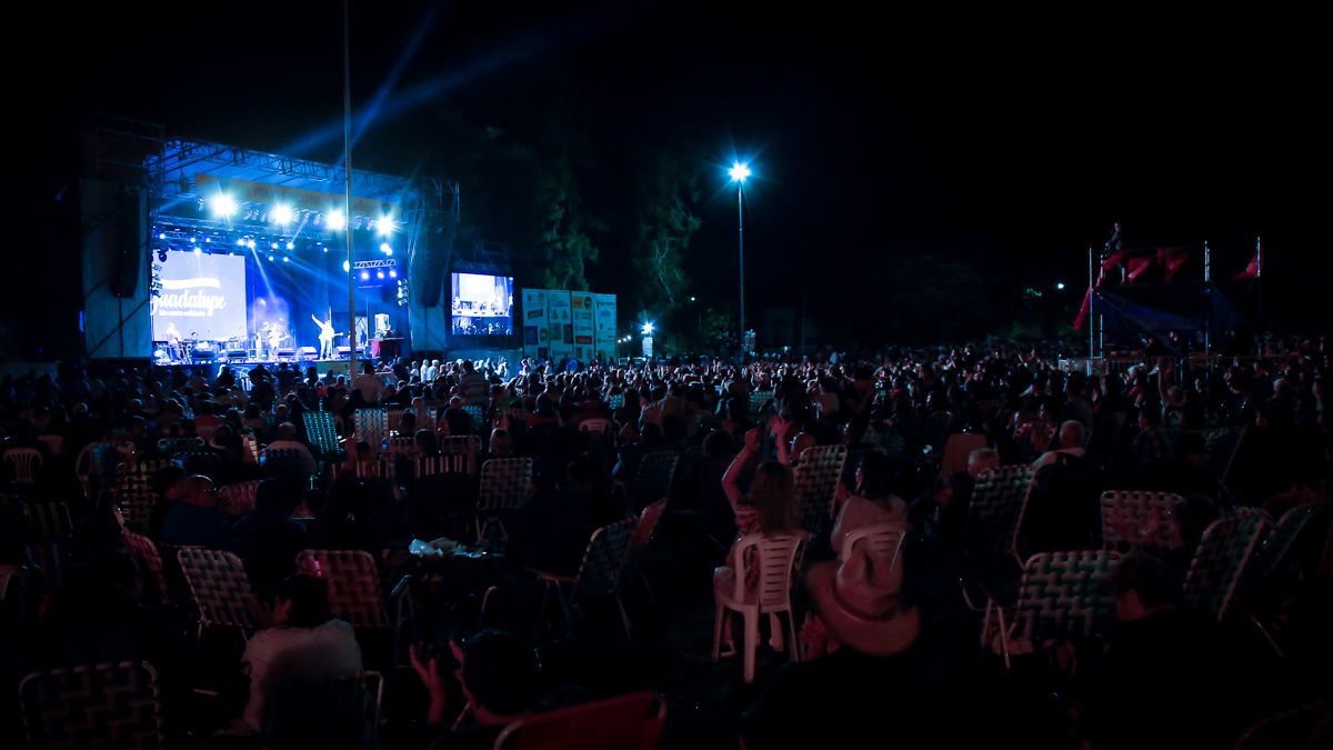 Guadalupe 2020, un festival familiar y atravesado por la solidaridad de la gente