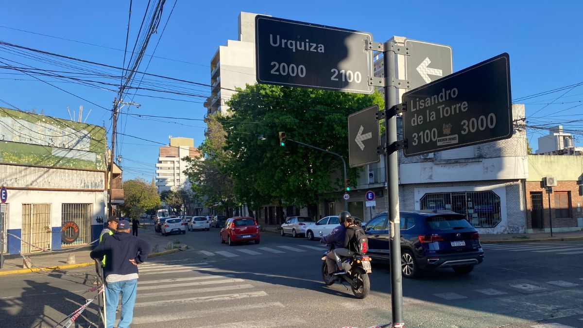 Un nuevo corte de tránsito en el centro de Santa Fe entorpece el flujo vehicular este miércoles.