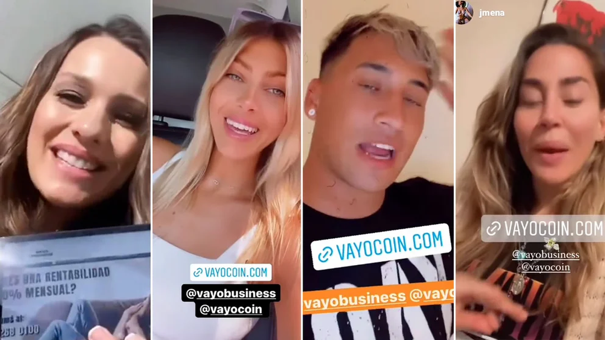 Pampita, Cande Ruggeri, Yao Cabrera y Jimena Barón, entre los famosos que anunciaron Vayo.