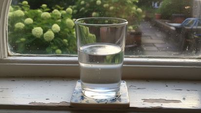 Poner un vaso con vinagre en la ventana: el truco simple que mejora el aire del hogar