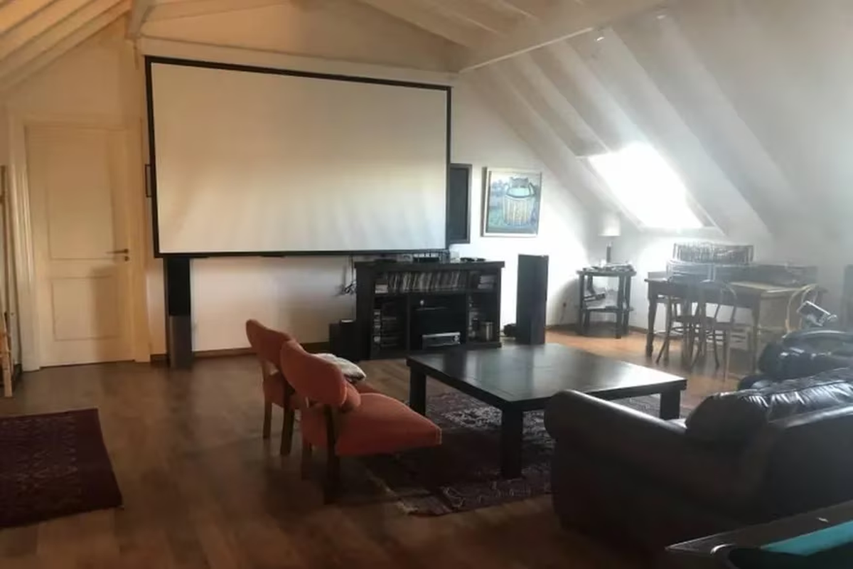 La casade Marcelo Tinelli en Nordelta cuenta con un playroom.