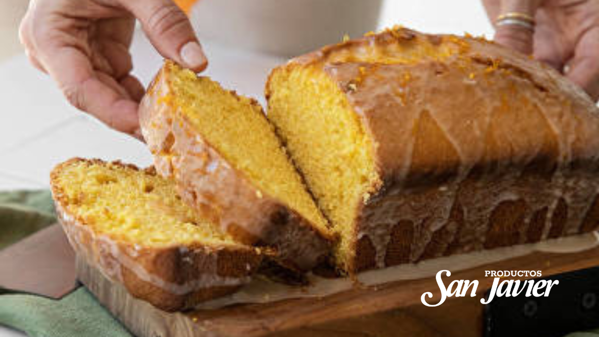 Este budín de yerba mate y naranja fascinará a todos. 
