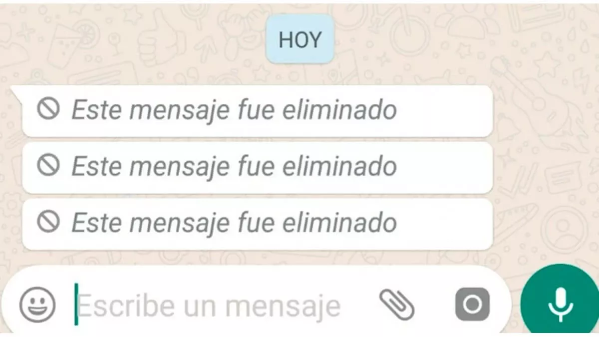 WhatsApp: el truco para ver un mensaje eliminado&nbsp;