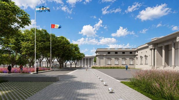Remodelación de Plaza Italia: Debe ser el puntapié para recuperar el sur de la ciudad, dijo Diego Valiente.