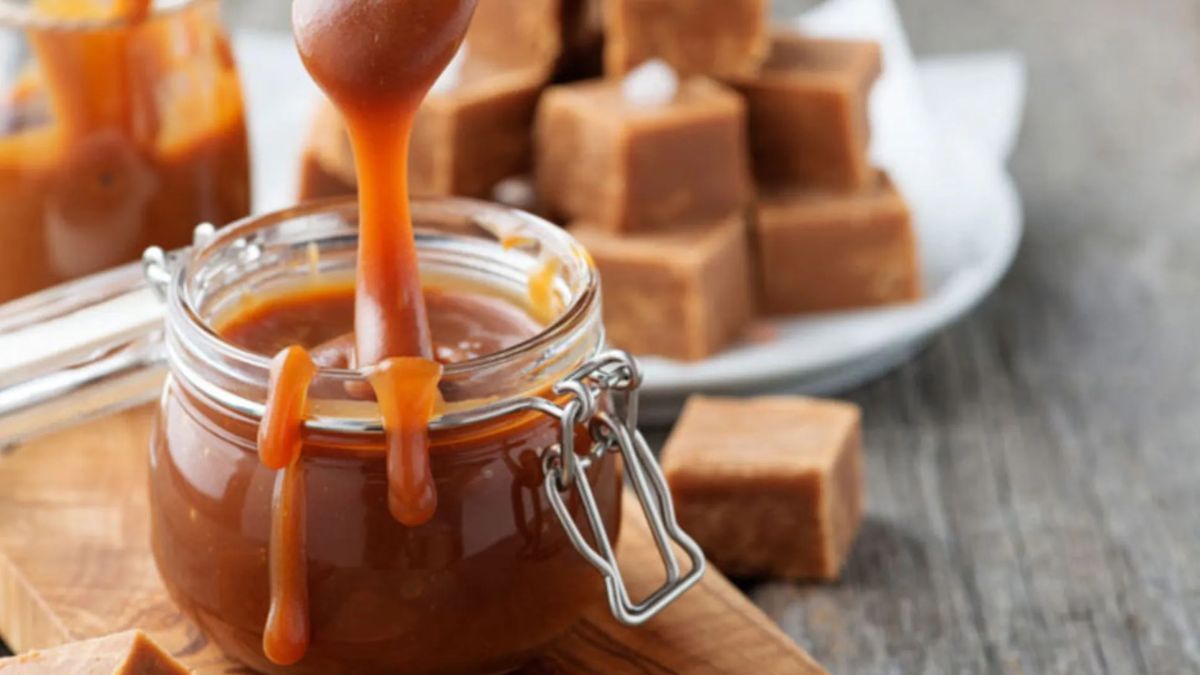 La receta para hacer dulce de leche sin azúcar.