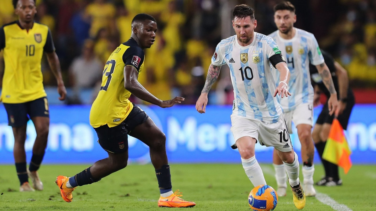 Selección Argentina vs. Ecuador, por las Eliminatorias Sudamericanas. Selección Argentina vs. Ecuador, por las Eliminatorias Sudamericanas.