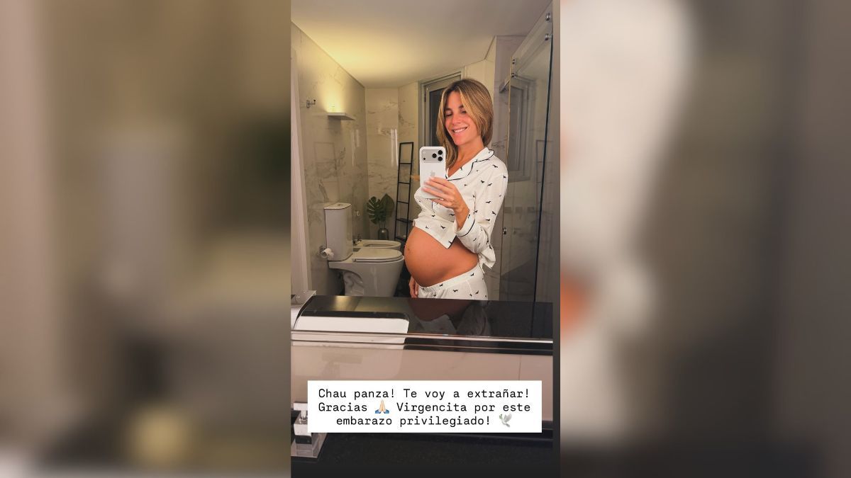 María Belén Ludueña agradeció por el embarazo que transitó. María Belén Ludueña agradeció por el embarazo que transitó.