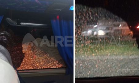 Reventaron a piedrazos una de las ventanillas de un colectivo de la Empresa El Pulqui Reventaron a piedrazos una de las ventanillas de un colectivo de la Empresa El Pulqui
