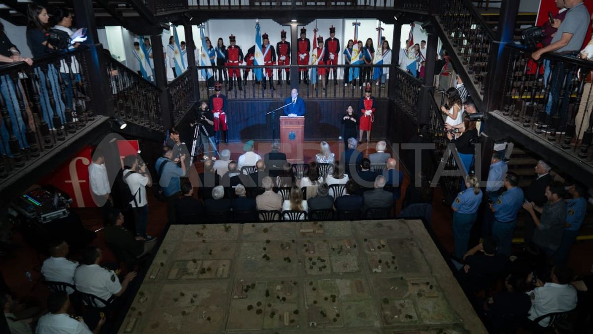 El acto se llevó a cabo en el museo arqueológico de Cayastá "Santa Fe La Vieja". El acto se llevó a cabo en el museo arqueológico de Cayastá "Santa Fe La Vieja".