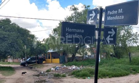 La zona donde ocurrió el crimen de Luis Combín. La zona donde ocurrió el crimen de Luis Combín.
