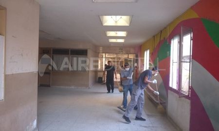 comenzo la limpieza del viejo hospital iturraspe para efrentar el coronavirus comenzo la limpieza del viejo hospital iturraspe para efrentar el coronavirus