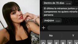 altText(Se separó hace un año, recibió un mensaje de su ex por el Mundial y el chat se volvió viral)}