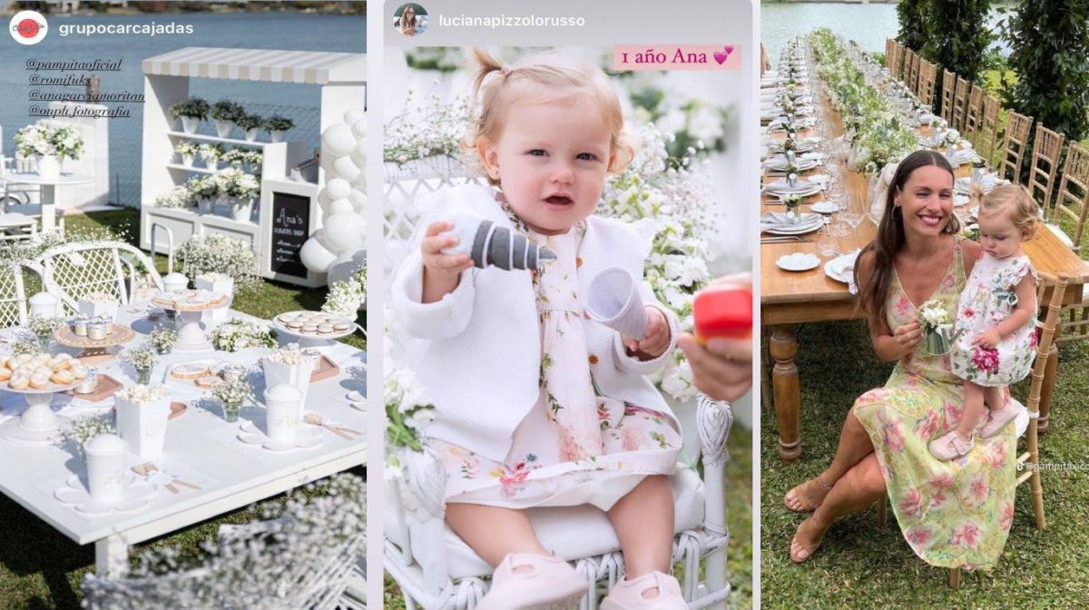 Ana García Moritán festejó su primer año.