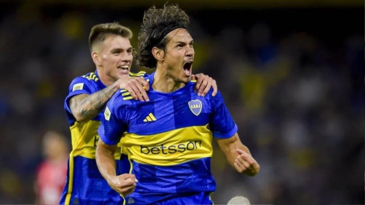 Edinson Cavani Se Sac La Mufa Y Meti Su Primer Hattrick Con La Camiseta De Boca