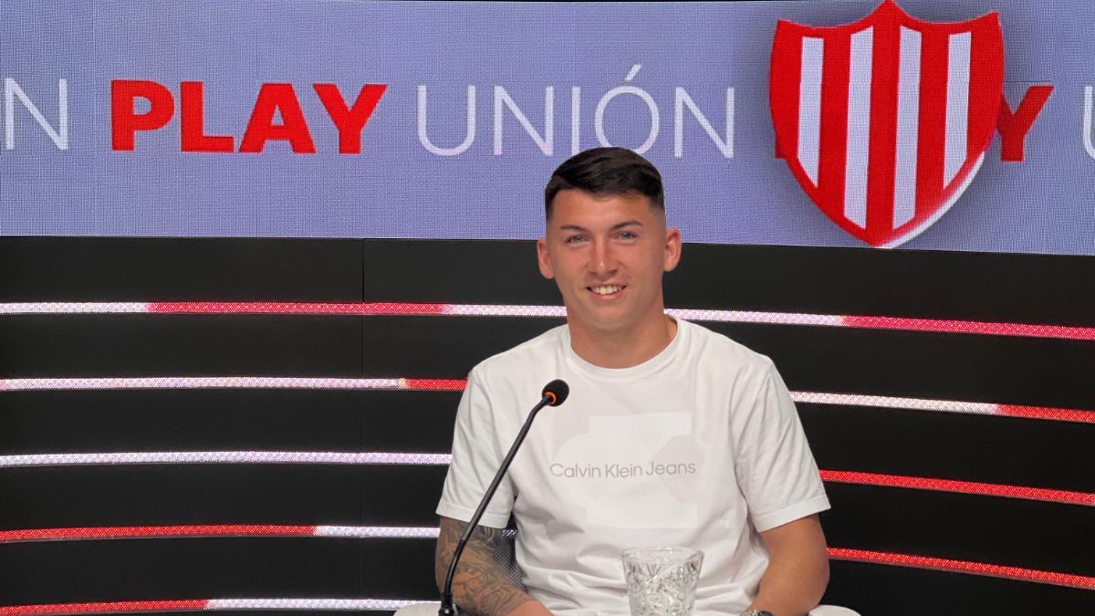 Mateo Del Blanco en su paso por Unión Play. Mateo Del Blanco en su paso por Unión Play.