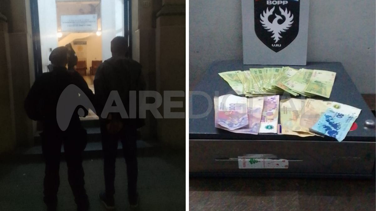 Detuvieron a un ladrón que se había robado una caja registradora en la ciudad de Santa Fe