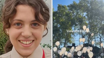 Así despidieron a Maitena, la adolescente de Merlo que fue encontrada muerta en Las Heras