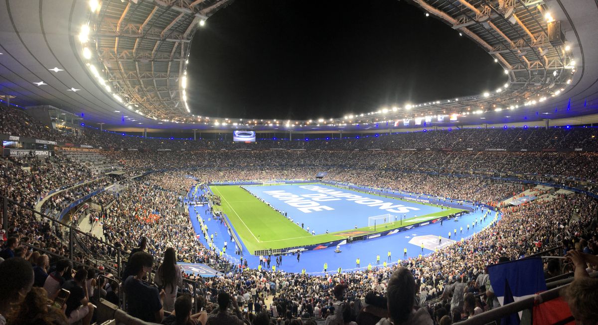 Así es el imponente Estadio de Francia, con capacidad para 80.000 espectadores. Así es el imponente Estadio de Francia, con capacidad para 80.000 espectadores.