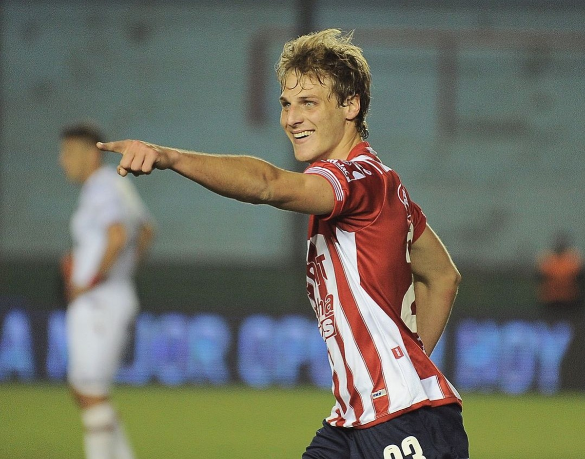 Manuel De Iriondo jugando la Copa Argentina con Unión. Manuel De Iriondo jugando la Copa Argentina con Unión.