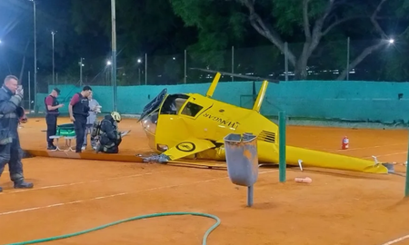 La aeronave llevaba tres tripulantes, quienes resultaron con heridas de diversa consideración. La aeronave llevaba tres tripulantes, quienes resultaron con heridas de diversa consideración.