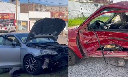 El choque en Aristóbulo del Valle y Pavón dejó tres personas heridas y obligó a un gran operativo policial y de bomberos. El choque en Aristóbulo del Valle y Pavón dejó tres personas heridas y obligó a un gran operativo policial y de bomberos.
