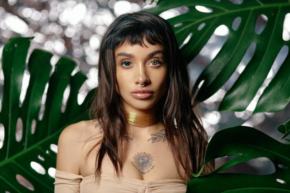 Una de las cantantes número uno