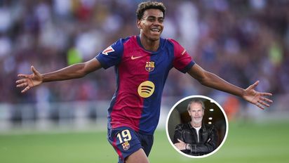 Gonzalo Bonadeo y Lamine Yamal en Barcelona: 