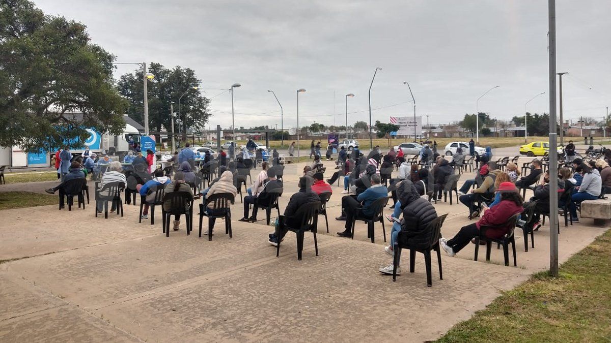 El Plan Detectar Federal se desarrolló este miércoles en barrio Coronel Dorrego en donde se registró una positividad del 21