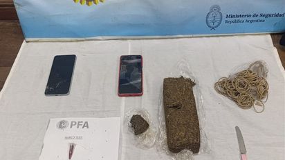 Santa Fe: operativo de la Policía Federal terminó con el secuestro de medio kilo de marihuana
