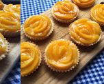 Tarta de duraznos con crema pastelera de frutas. Tarta de duraznos con crema pastelera de frutas.