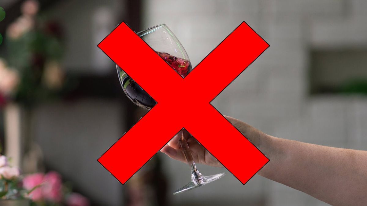 Lo importante de siempre tomarse una copa de vino.