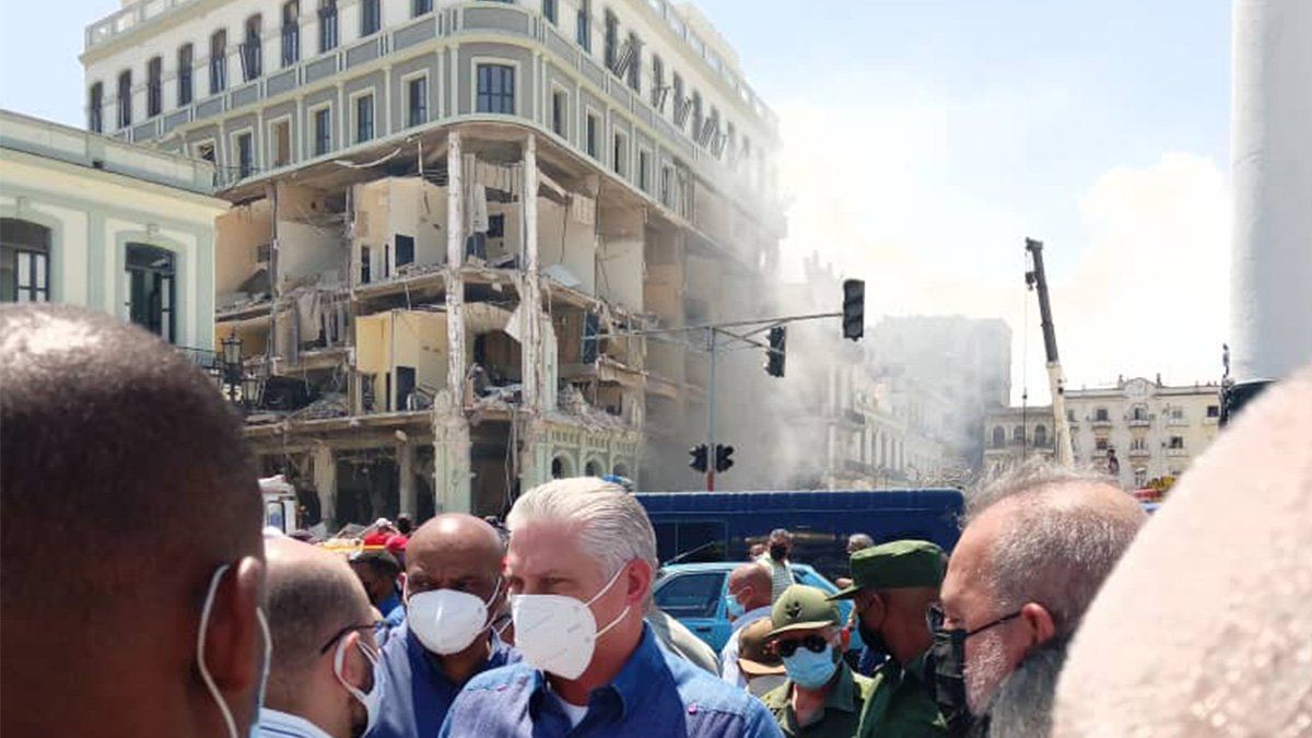 La Habana: se elevó a 40 la cifra de muertos por la explosión del hotel