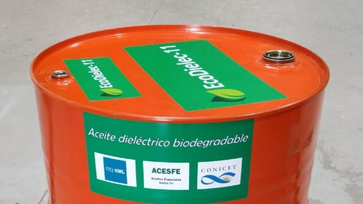 La Universidad Nacional del Litoral y el Conicet trabajaron en desarrollar un aceite biodegradable. La Universidad Nacional del Litoral y el Conicet trabajaron en desarrollar un aceite biodegradable.
