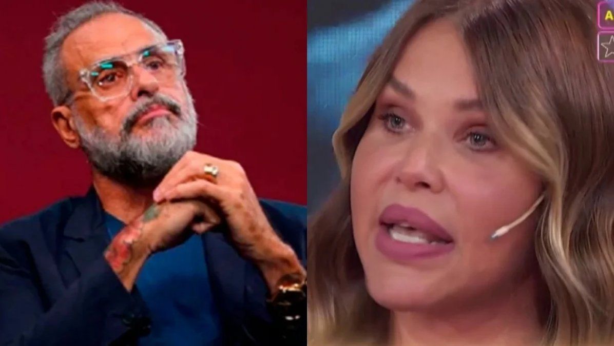 Nazarena Vélez arremetió nuevamente contra Jorge Rial: Él pega abajo