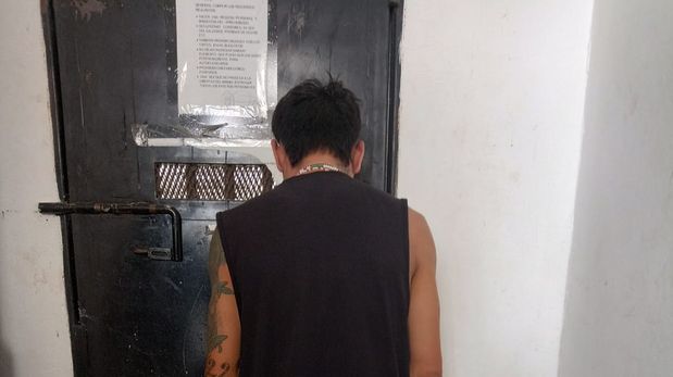Efectivos policiales de la Dirección General de Policía de Acción Táctica (PAT) aprehendió a un hombre de 31 años, identificado como C L B, alias Chicharrón.