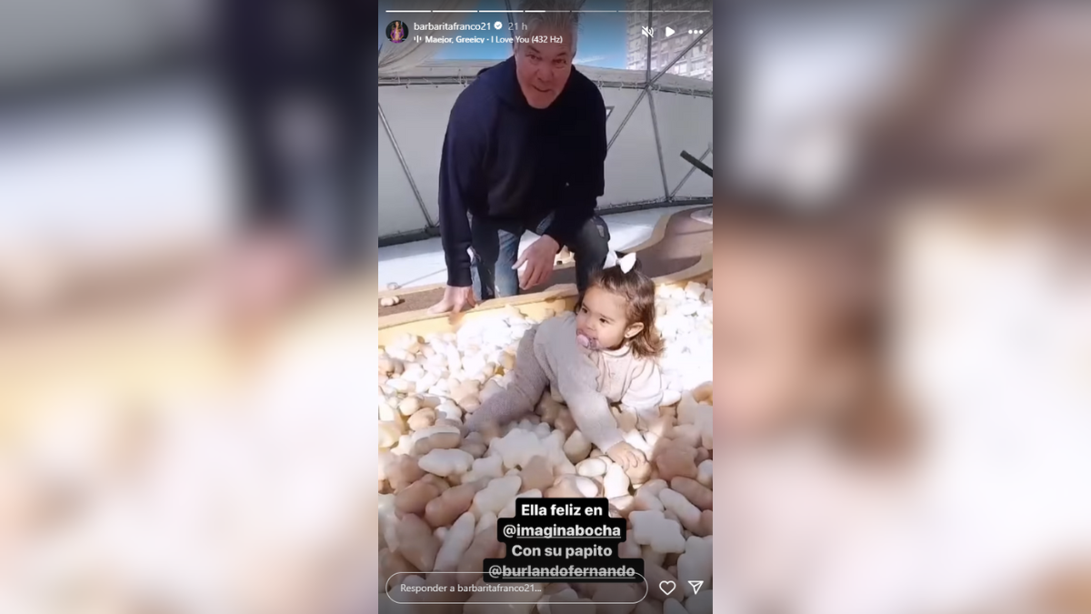 Barby Franco mostró que disfrutó del tiempo libre junto a Fernando Burlando y su hija, Sarah. Barby Franco mostró que disfrutó del tiempo libre junto a Fernando Burlando y su hija, Sarah.