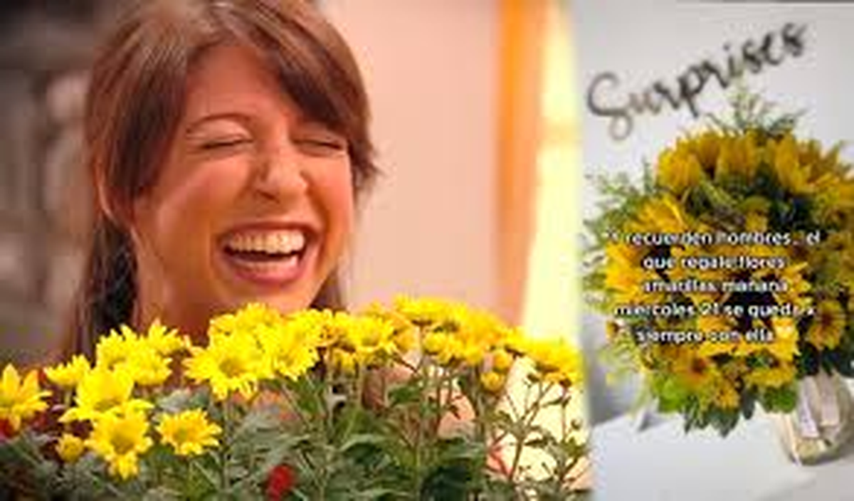 Flores amarillas: Margarita festeja el Día de la primavera