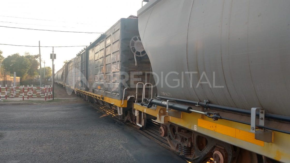 No se logró detectar en qué sitio descarriló el tren.&nbsp;