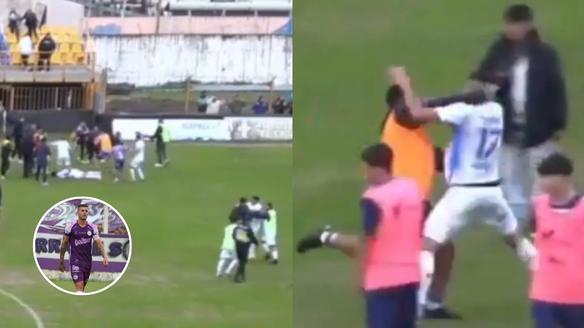 La durísima sanción que le impuso la AFA al jugador de Sacachispas que noqueó a un rival