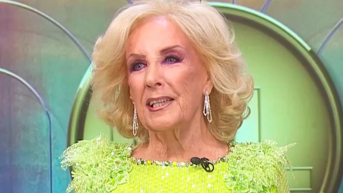 Mirtha Legrand tuvo una inesperada reacción tras una peculiar decoración.