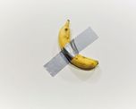 video: llego a ver la obra de arte de la banana que cuesta 120.000 dolares y se la comio video: llego a ver la obra de arte de la banana que cuesta 120.000 dolares y se la comio